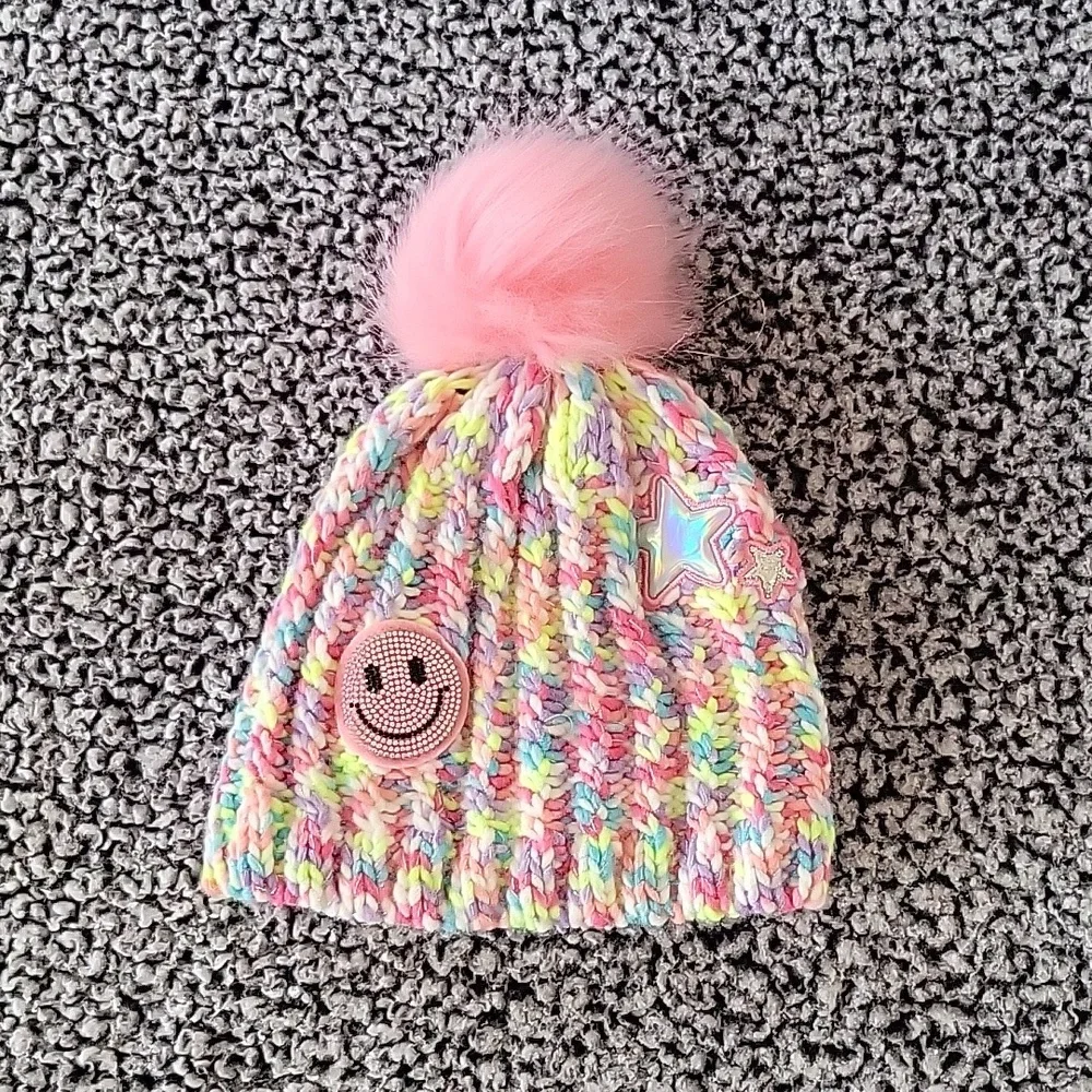 Children's Place NWT Emoji Hat Age 8+